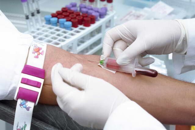 Blut in Parasiten