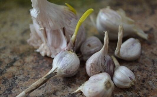 Knoblauch zur Beseitigung von Parasiten aus dem Körper